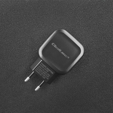 Ładowarka sieciowa 12W | 5V | 2.4A | USB Qoltec Ładowarka sieciowa 12W | 5V | 2.4A | USB Qoltec