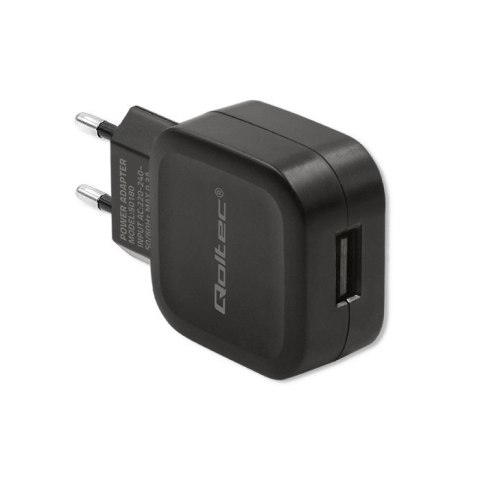 Ładowarka sieciowa 12W | 5V | 2.4A | USB Qoltec Ładowarka sieciowa 12W | 5V | 2.4A | USB Qoltec