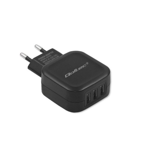 Ładowarka sieciowa 17W | 5V | 3.4A | 3xUSB Qoltec Ładowarka sieciowa 17W | 5V | 3.4A | 3xUSB Qoltec
