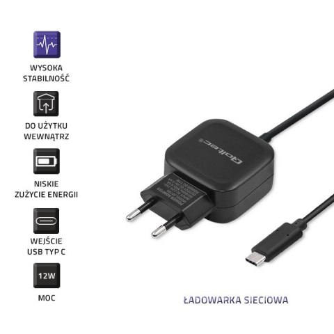 Ładowarka sieciowa 17W | 5V | 3.4A | USB + USB typ C Qoltec Ładowarka sieciowa 17W | 5V | 3.4A | USB + USB typ C Qoltec