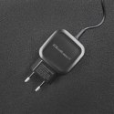 Ładowarka sieciowa 17W | 5V | 3.4A | USB + USB typ C Qoltec