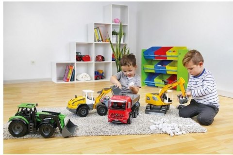 Lena Worxx Traktor z łyżką Agrotron 45 cm w pudełku Lena Lena Worxx Traktor z łyżką Agrotron 45 cm w pudełku Lena