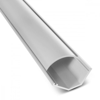 Listwa maskująca kanał kablowy 1.5m 43x23 mm Biała MCTV-575 z taśmą Maclean