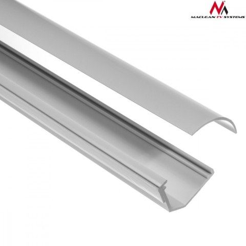 Listwa maskująca kanał kablowy 1.5m 43x23 mm Biała MCTV-575 z taśmą Maclean