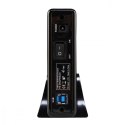 MYSAFE Advanced 3,5" USB 3.0 Obudowa zewnętrzna na dyski HDD i SSD SATA I II III czarna aluminiowa I-tec