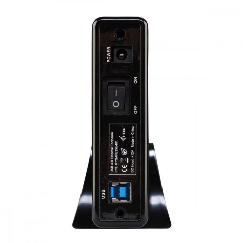 MYSAFE Advanced 3,5" USB 3.0 Obudowa zewnętrzna na dyski HDD i SSD SATA I II III czarna aluminiowa I-tec MYSAFE Advanced 3,5" USB 3.0 Obudowa zewnętrzna na dyski HDD i SSD SATA I II III czarna aluminiowa I-tec