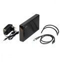 MYSAFE Advanced 3,5" USB 3.0 Obudowa zewnętrzna na dyski HDD i SSD SATA I II III czarna aluminiowa I-tec