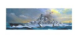 Model plastikowy Pancernik Tirpit z 1/800 Academy