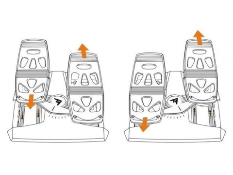 Pedały samolotowe T.Flight