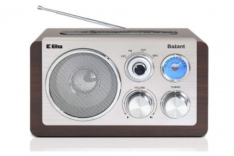Radio BAŻANT USB kolor ciemny Eltra Radio BAŻANT USB kolor ciemny Eltra
