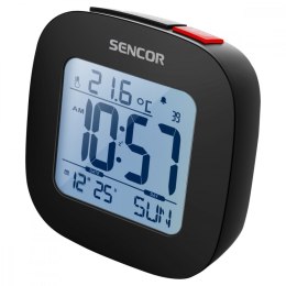 SDC 1200 B Budzik z termometrem, zegar sterowany radiem Sencor