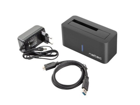 Stacja dokująca HDD Kangaroo SATA 2.5''+3.5'' USB 3.0 + zasilacz Natec