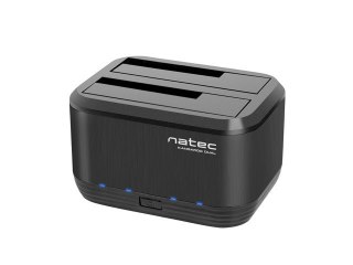 Stacja dokująca HDDKangaroo Dual SATA 2.5''+3.5'' USB 3.0 + zasilacz Natec