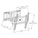 Uchwyt do TV LED/LCD 23-46" 35KG AR-77 ART