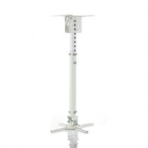 Uchwyt podwieszany 45-76cm do projektora P-107W 15KG Biały ART Uchwyt podwieszany 45-76cm do projektora P-107W 15KG Biały ART