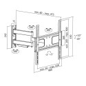 Uchwyt ścienny LCD/LED VESA, 32-55', max. 50kg LogiLink