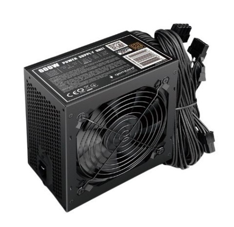 Zasilacz ATX 600W aktywne PFC 12 cm fan 80+Bronze color box Gembird