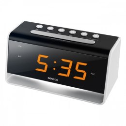 Zegar z budzikiem i nocnym światlem SDC 4400 LED Sencor