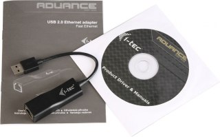 Zewnętrzna karta sieciowa USB 2.0 Fast Ethernet 100/10Mbps I-tec