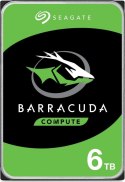 Dysk twardy BarraCuda 6TB 3.5 cala 256MB ST6000DM003 Seagate