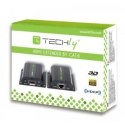 Extender HDMI po skrętce Cat.5e/6/6a/7 do 60m, z odbiornikiem IR, czarny Techly