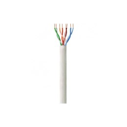 Kabel instalacyjny skrętka Cat5e UTP 4x2 drut CCA 305m szary Techly