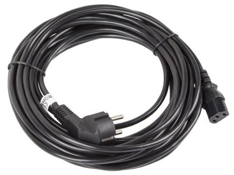 Kabel zasilający CEE 7/7 - IEC 320 C13 VDE 10M czarny Lanberg