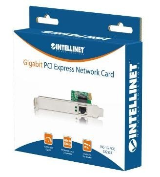 Karta sieciowa 10/100/1000 RJ45 Gigabit na PCI Express Intellinet