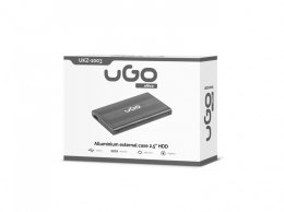 Kieszeń zewnętrzna SATA 2,5'' USB 2.0 Aluminium UGo