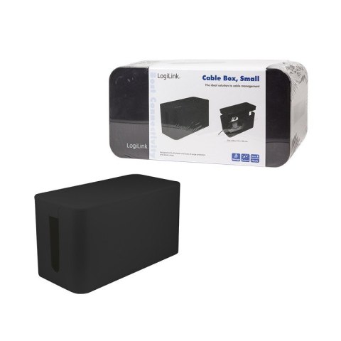 Organizer kabli Cable Box, czarny LogiLink Organizer kabli Cable Box, czarny LogiLink