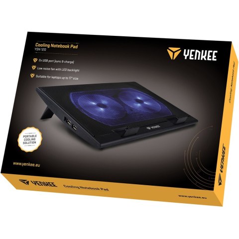 PodĹwietlana podkladka chlodzÄca pod notebook YSN 120