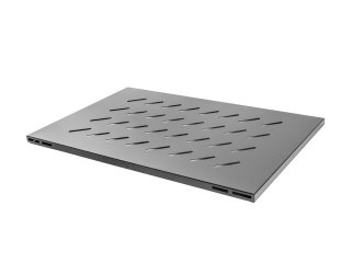 Półka do szaf 19" 1000mm 1U 465x715mm czarna Lanberg
