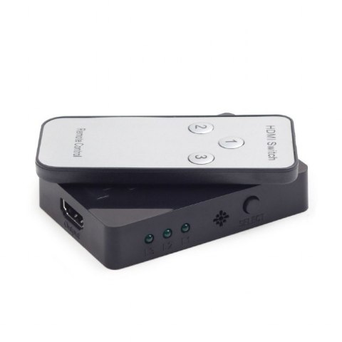 Przełącznik HDMI 3porty Gembird