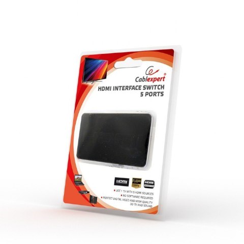 Przełącznik HDMI 3porty Gembird