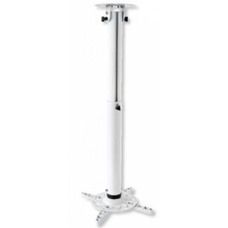 Ramię do projektora 50-77cm sufitowe, 15kg białe Techly