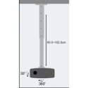 Ramię sufitowe do projektora 60-102 cm 15kg srebrny Techly