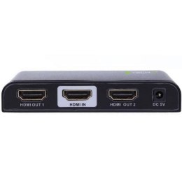 Rozdzielacz-splitter AV HDMI 2.0 1/2 Ultra HD 4K Techly