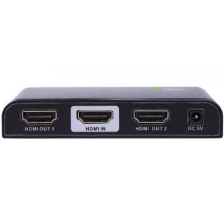 Rozdzielacz-splitter AV HDMI 2.0 1/2 Ultra HD 4K Techly