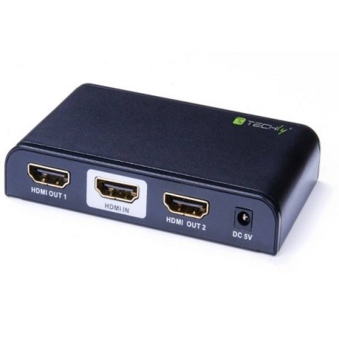 Rozdzielacz-splitter AV HDMI 2.0 1/2 Ultra HD 4K Techly Rozdzielacz-splitter AV HDMI 2.0 1/2 Ultra HD 4K Techly