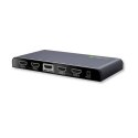 Rozdzielacz-splitter AV HDMI 2.0 1/4 Ultra HD 4Kx2K 3D Techly