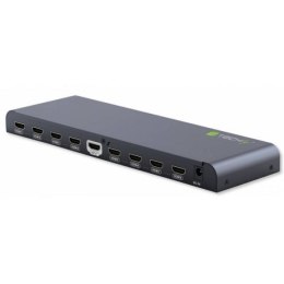 Rozdzielacz-splitter AV HDMI 2.0 1/8 Ultra HD 4Kx2K 3D Techly