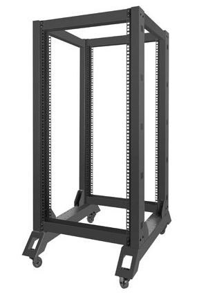 Stojak Open Rack 22U 600x800mm czarny Lanberg