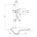 Stojak do monitora, VESA, max 8 kg LogiLink