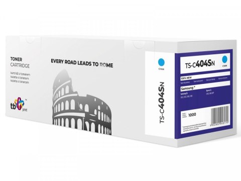 Toner do Samsung CLT-C404S TS-C404SN CY 100% nowy TB Print Toner do Samsung CLT-C404S TS-C404SN CY 100% nowy TB Print