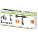 Uchwyt biurkowy LCD/LED 13-27 cali podwójny 2x10kg, czarny Techly