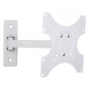 Uchwyt ścienny LCD/LED 19-37cali 25kg regulowany, biały Techly