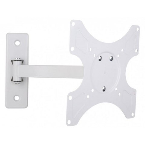Uchwyt ścienny LCD/LED 19-37cali 25kg regulowany, biały Techly