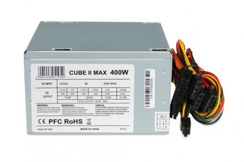 Zasilacz 400 W CUBE II 12 CM FAN IBOX