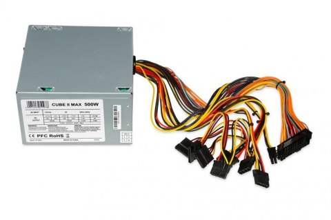 Zasilacz 500 W CUBE II 12 CM FAN IBOX