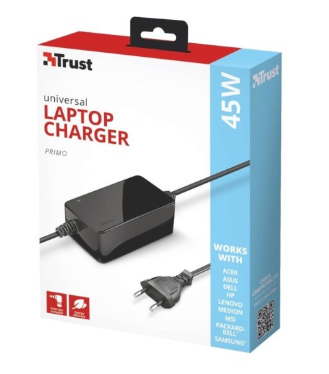 45W Primo Zasilacz do laptopa Trust